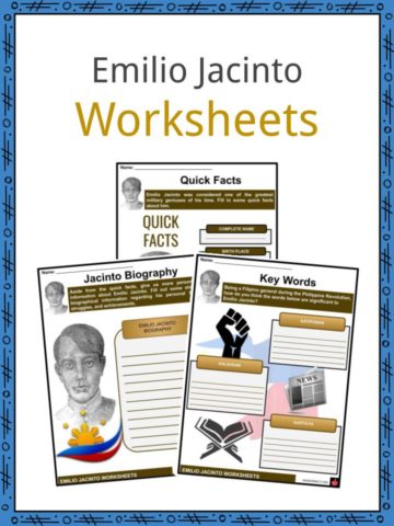 Emilio Jacinto Worksheets