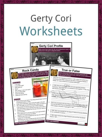 Gerty Cori Worksheets