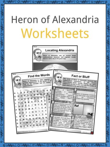 Heron of Alexandria Worksheets