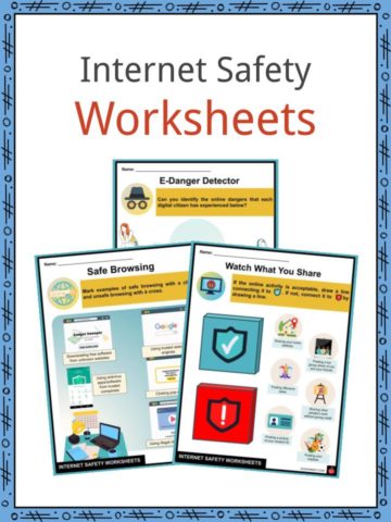 Internet Safety Worksheets