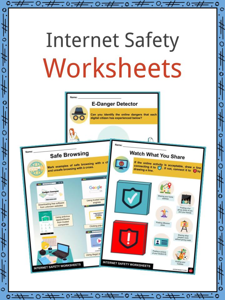 Internet Safety Facts Worksheets Definition Tips For Kids