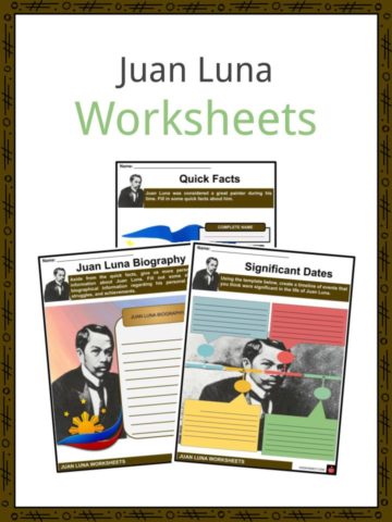 Juan Luna Worksheets