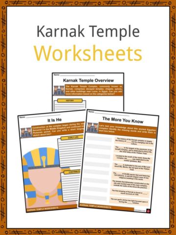 Karnak Temple Worksheets