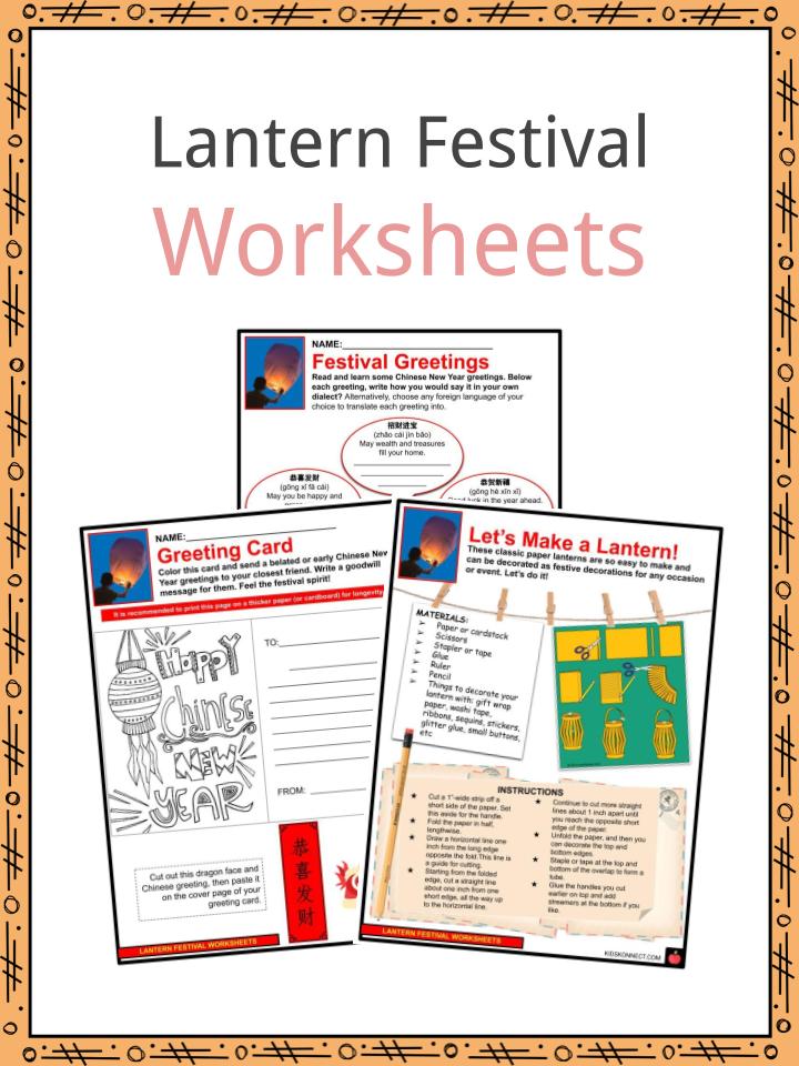 Lantern Festival Worksheets