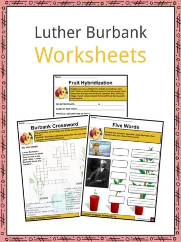 Luther Burbank Worksheets