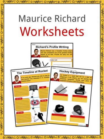 Maurice Richard Worksheets