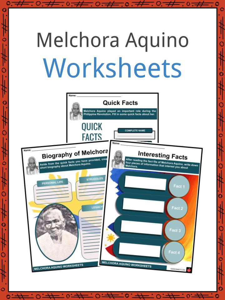 Melchora Aquino Worksheets