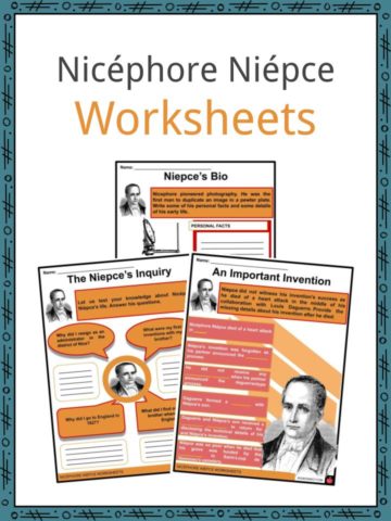 Nicéphore Niépce Worksheets