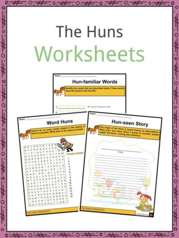The Huns Worksheets