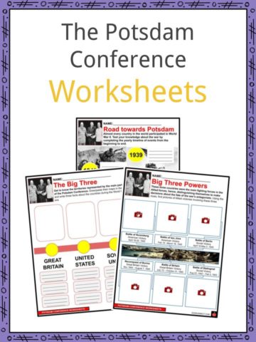 The Potsdam Conference Worksheets