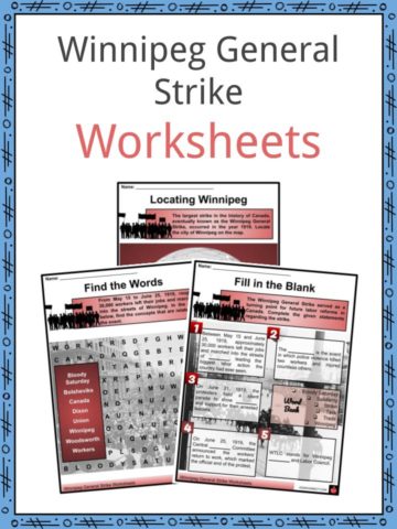 Winnipeg General Strike Worksheets