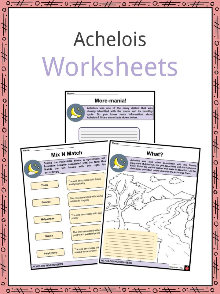 Achelois Worksheets