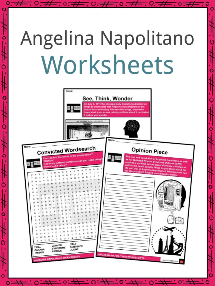 Angelina Napolitano Worksheets