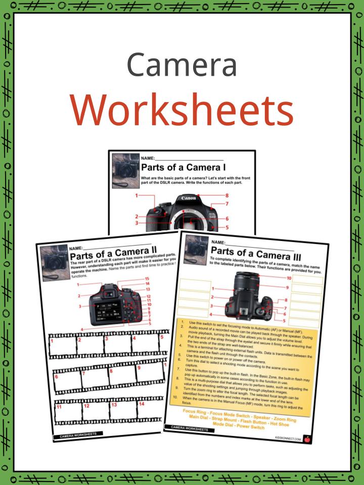 Camera Worksheets