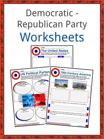 Democratic - Republican Party Worksheets