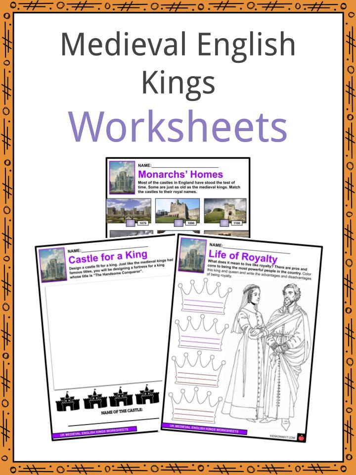 Learn about Medieval Times with Free Printables  History worksheets,  Medieval times, World history classroom