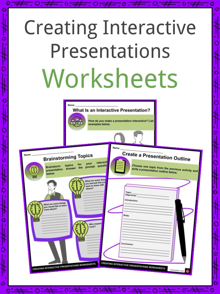 presentation preparation worksheet