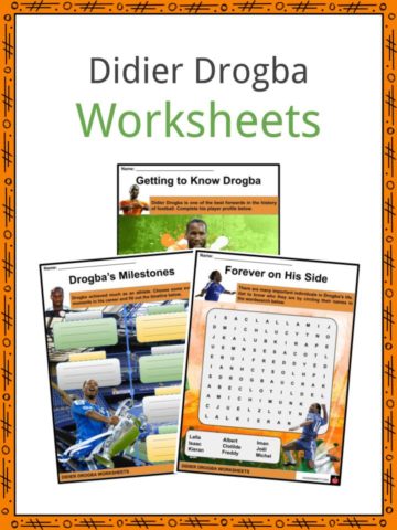 Didier Drogba Worksheets