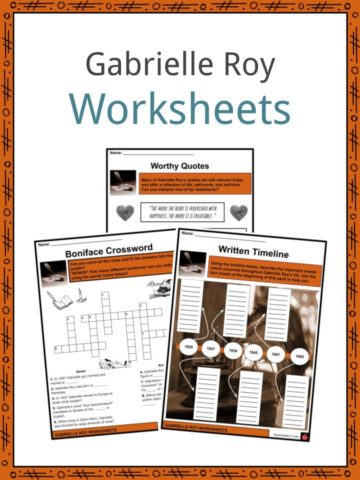Gabrielle Roy Worksheets