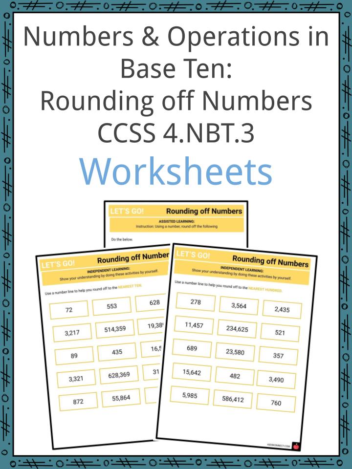 numbers operations in base ten rounding off numbers ccss 4 nbt 3
