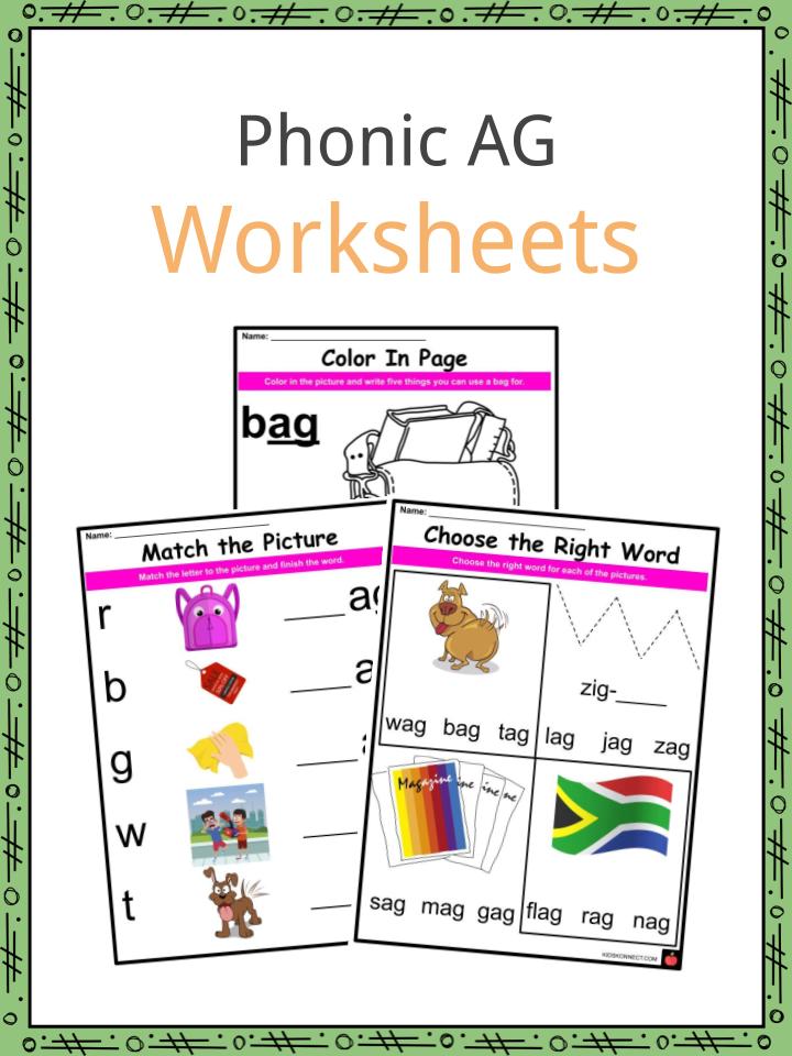 Phonic AG Worksheets