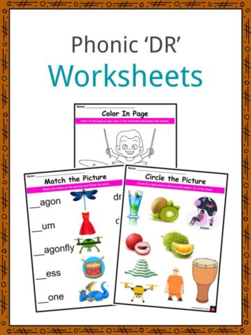 Phonic ‘DR’ Worksheets