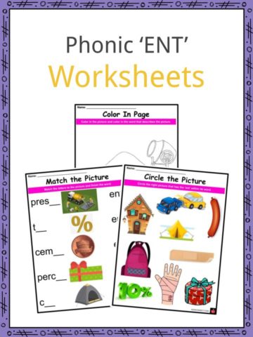 Phonic ‘ENT’ Worksheets