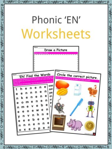 Phonic ‘EN’ Worksheets