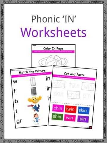 Phonic ‘IN’ Worksheets