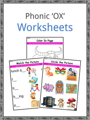 Phonic ‘OX’ Worksheets