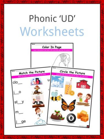 Phonic ‘UD’ Worksheets