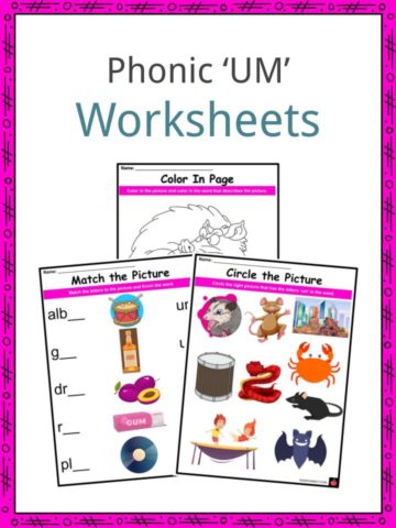 Phonic ‘UM’ Worksheets