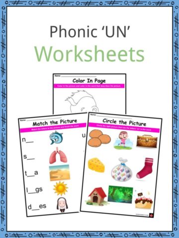 Phonic ‘UN’ Worksheets