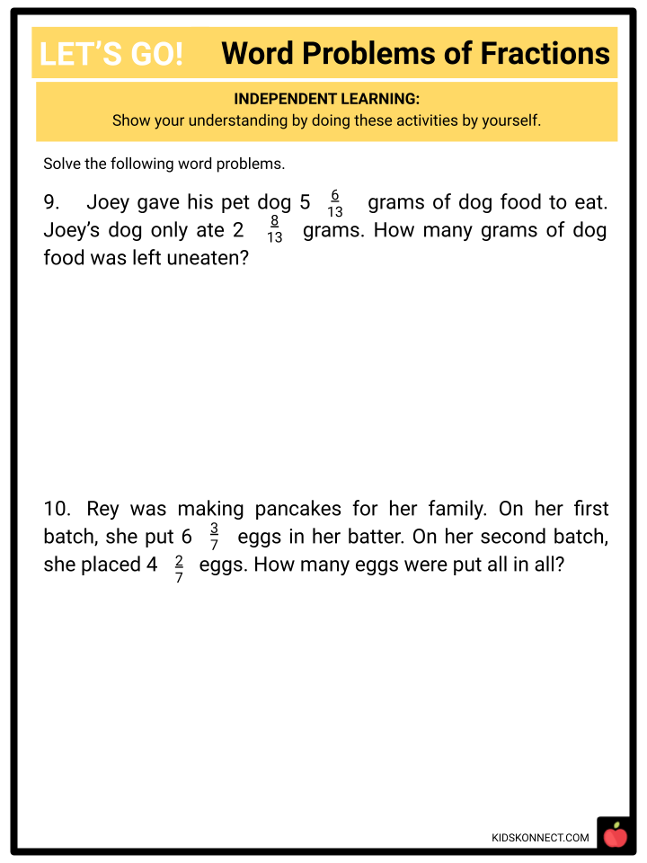 numbers-and-operations-fractions-word-problems-of-fractions-4-nf-3d-facts-worksheets