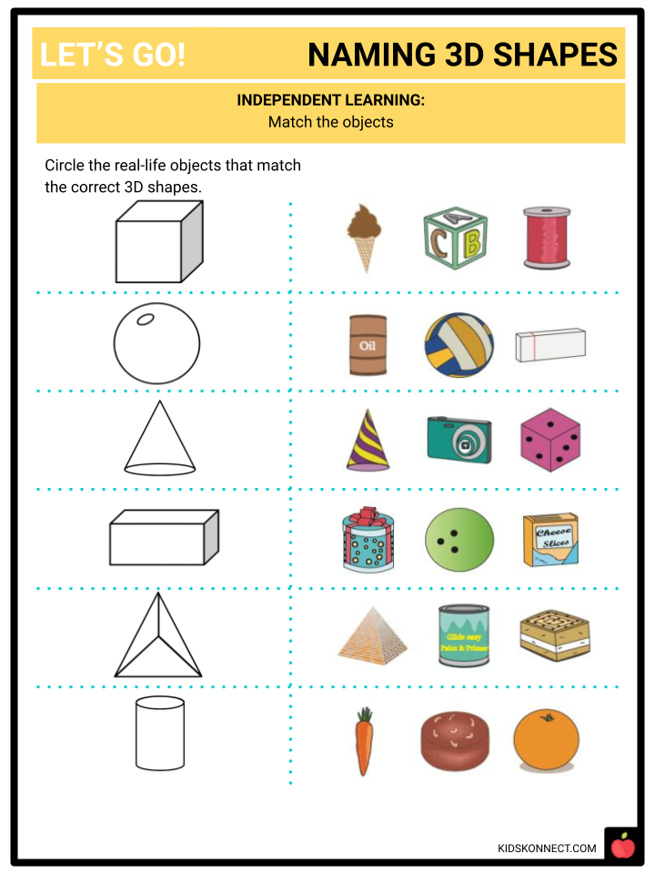 Shapes Names With Images Practice Chart 4DF  Kindergarten math activities,  Math for kids, Preschool math