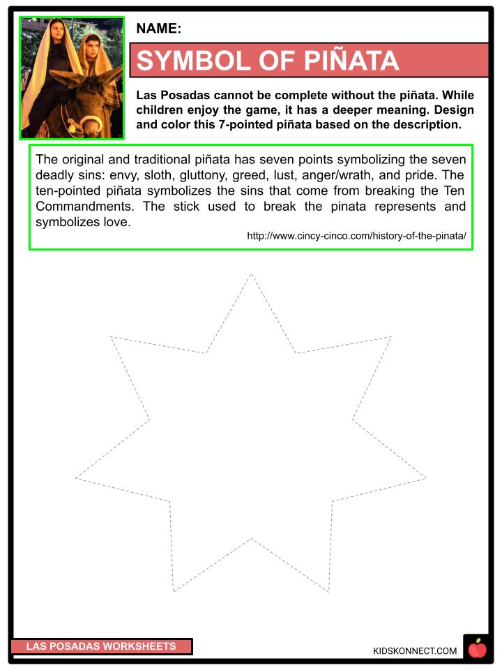 Las Posadas Facts Worksheets History Traditions For Kids