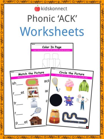Phonic ‘ACK’ Worksheets