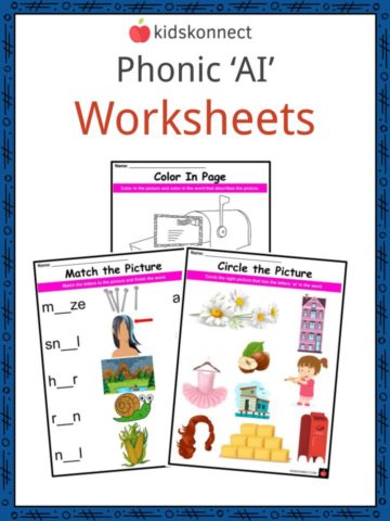 Phonic ‘AI’ Worksheets