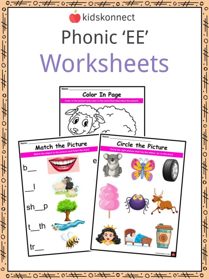 Phonic ‘EE’ Worksheets