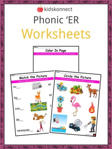 Phonic ‘ER’ Worksheets