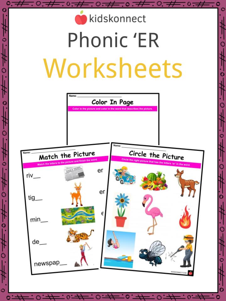 Free Printable Er Phonics Worksheets