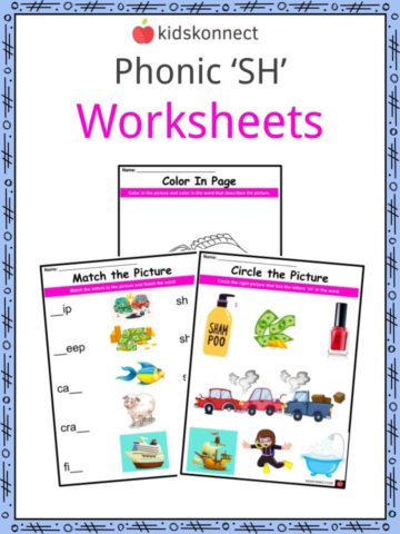 Phonic ‘SH’ Worksheets