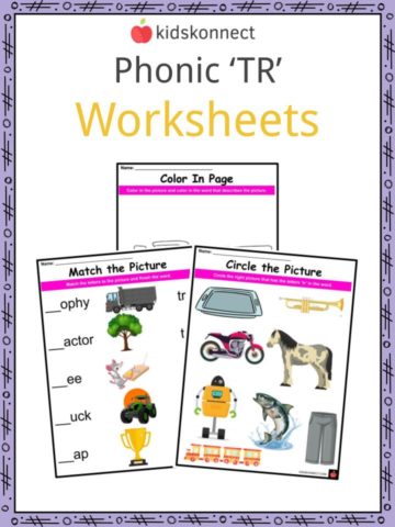 Phonic ‘TR’ Worksheets