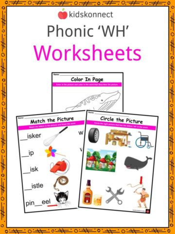 Phonic ‘WH’ Worksheets