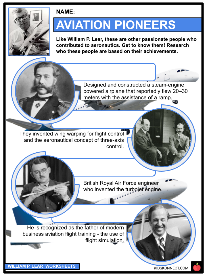 william-p-lear-facts-worksheets-career-life-for-kids
