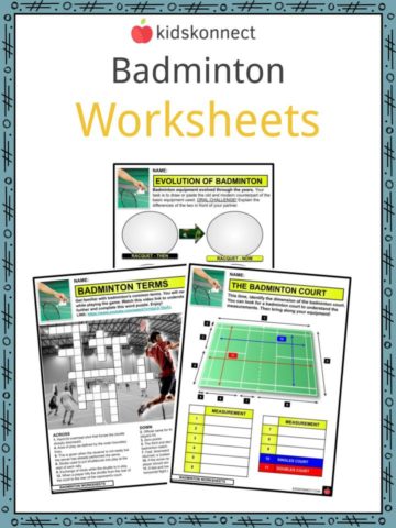 Badminton Worksheets