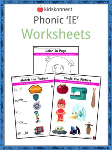 Phonic ‘IE’ Worksheets