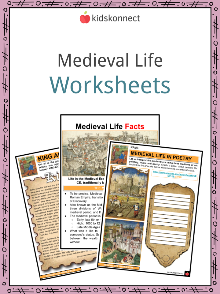 Learn about Medieval Times with Free Printables  History worksheets,  Medieval times, World history classroom