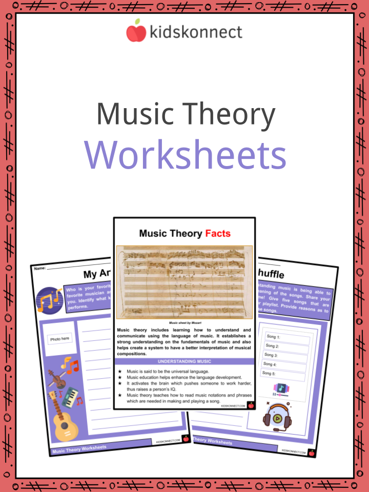 music theory for kids notes basic elements worksheets