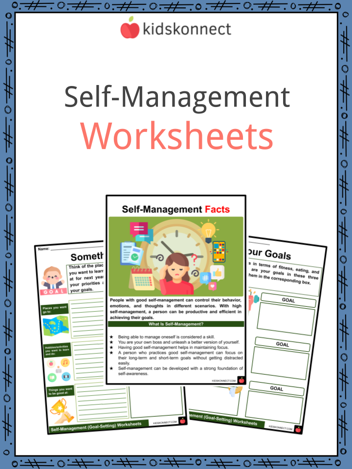 self management skills and goal setting activities